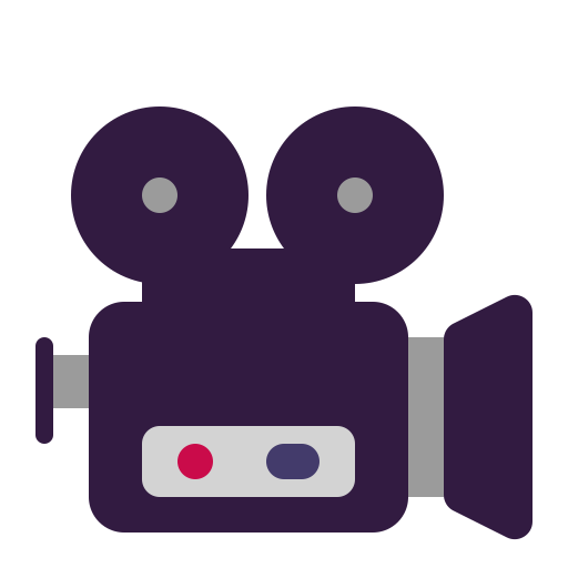 Movie Camera Flat icon