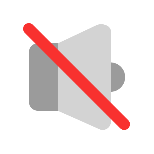 Muted-Speaker-Flat icon