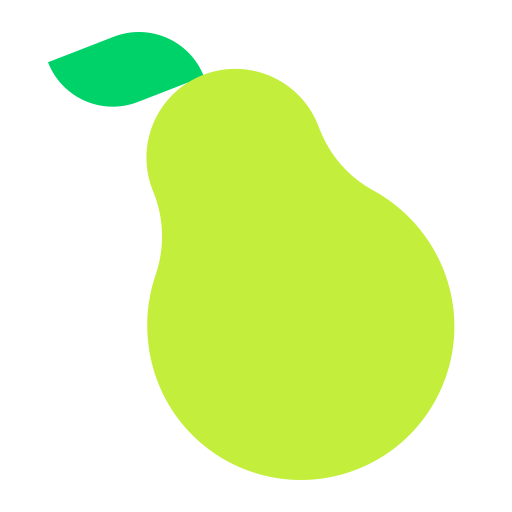Pear Flat icon