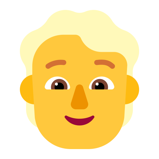 Person-Blonde-Hair-Flat-Default icon