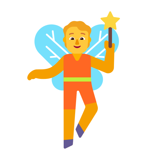 Person-Fairy-Flat-Default icon