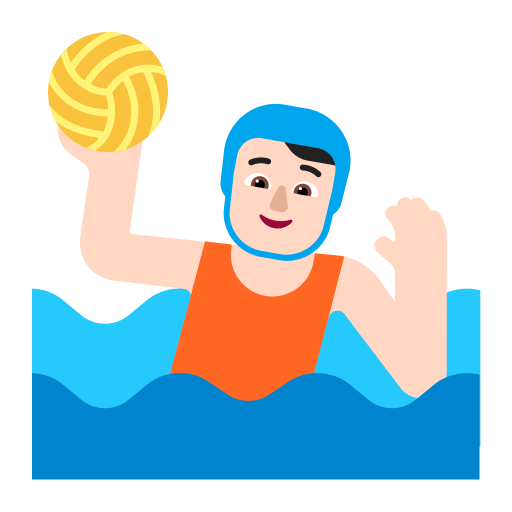 Person-Playing-Water-Polo-Flat-Light icon