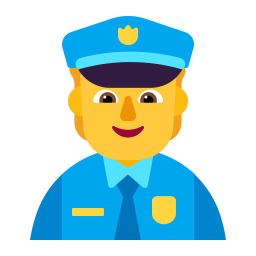Police-Officer-Flat-Default icon