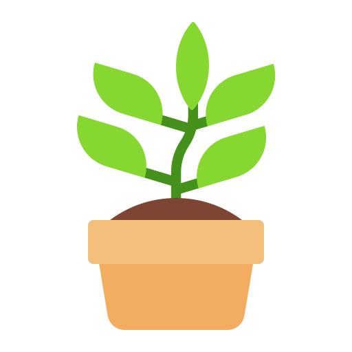 Potted-Plant-Flat icon