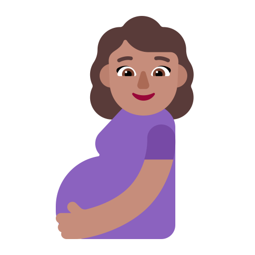 Pregnant-Woman-Flat-Medium icon