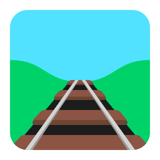 Railway-Track-Flat icon