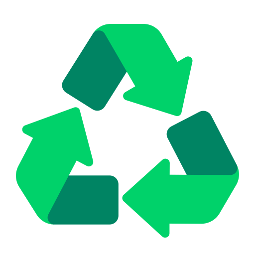 Recycling-Symbol-Flat icon