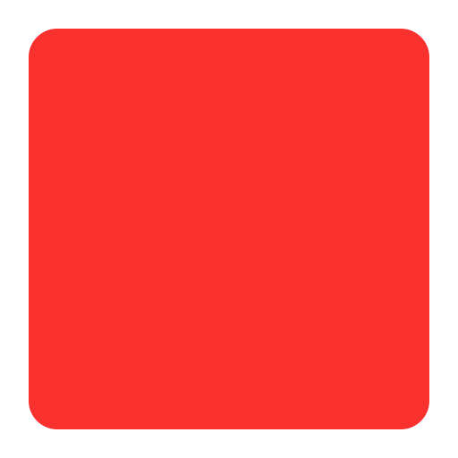 Red-Square-Flat icon