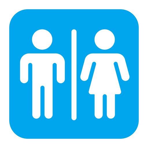 Restroom Flat icon