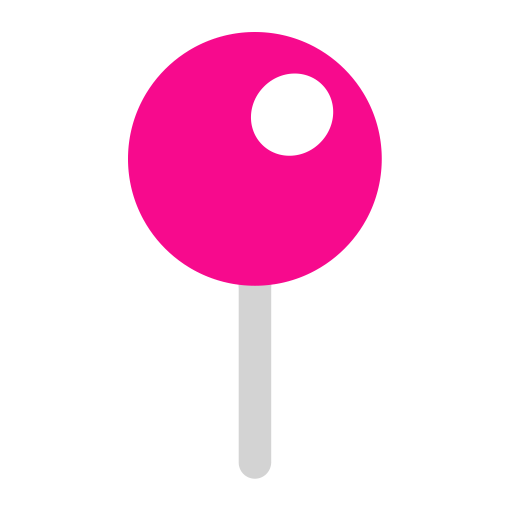 Round-Pushpin-Flat icon