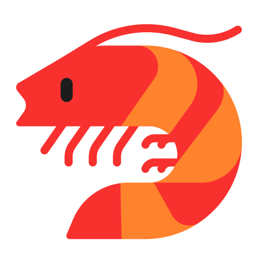 Shrimp-Flat icon