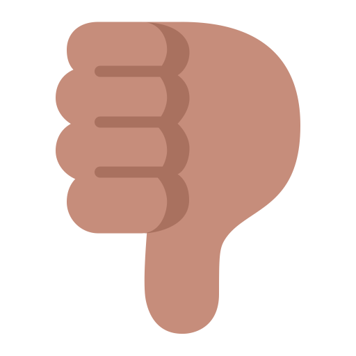 Thumbs-Down-Flat-Medium icon