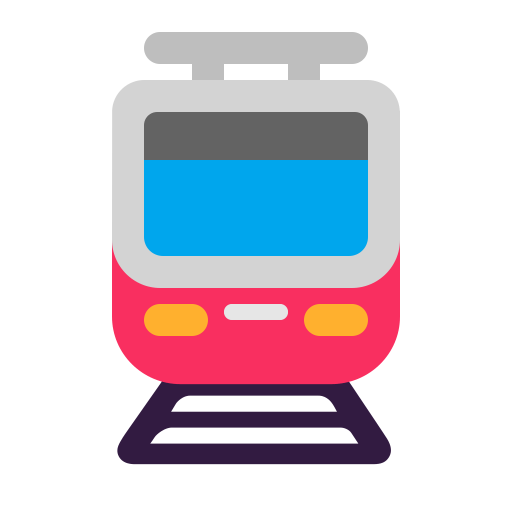 Tram-Flat icon