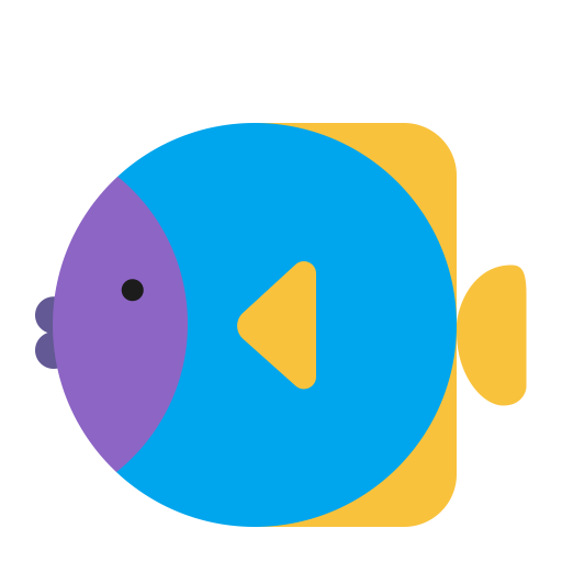 Tropical-Fish-Flat icon