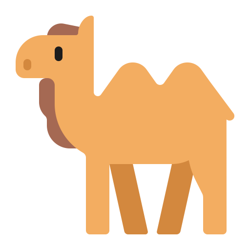 Two-Hump-Camel-Flat icon