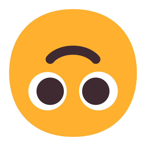 Upside-Down-Face-Flat icon