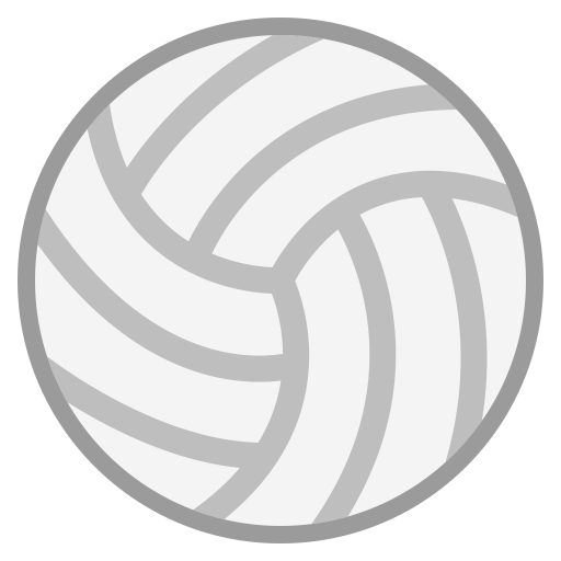 Volleyball-Flat icon