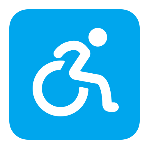 Wheelchair-Symbol-Flat icon