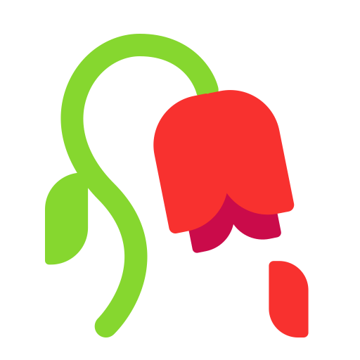 Wilted-Flower-Flat icon