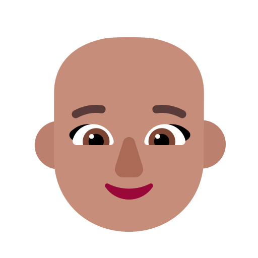 Woman-Bald-Flat-Medium icon