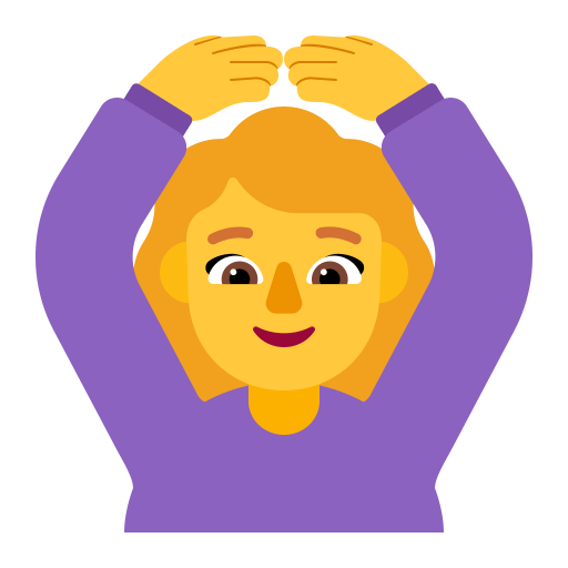 Woman-Gesturing-Ok-Flat-Default icon