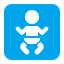 Baby Symbol Flat icon