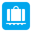 Baggage Claim Flat icon