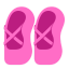 Ballet Shoes Flat icon