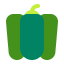 Bell Pepper Flat icon