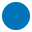 Blue Circle Flat icon