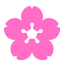 Cherry Blossom Flat icon