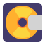 Computer Disk Flat icon