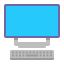 Desktop Computer Flat icon
