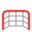 Goal Net Flat icon