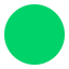 Green Circle Flat icon