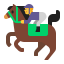 Horse Racing Flat Default icon