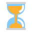 Hourglass Not Done Flat icon
