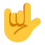Love You Gesture Flat Default icon