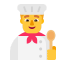 Man Cook Flat Default icon