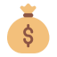 Money Bag Flat icon