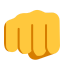 Oncoming Fist Flat Default icon