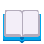Open Book Flat icon