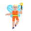 Person Fairy Flat Medium Light icon