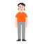 Person Standing Flat Light icon