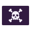 Pirate Flag Flat icon