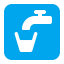 Potable Water Flat icon
