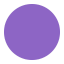 Purple Circle Flat icon
