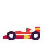 Racing Car Flat icon