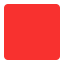 Red Square Flat icon