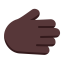 Rightwards Hand Flat Dark icon